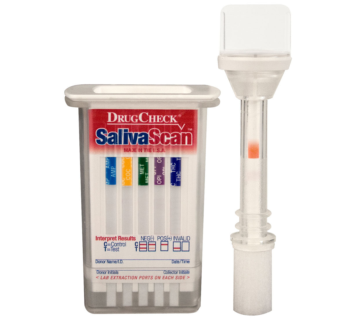 DrugCheck SalivaScan 6 Oral Fluid Drug Test is excellent workplace saliva drug test kit