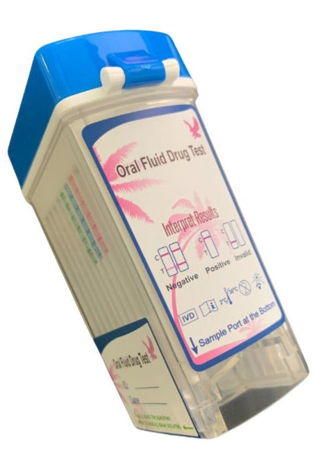 At home saliva drug test kit including THC and Methamphetamines
