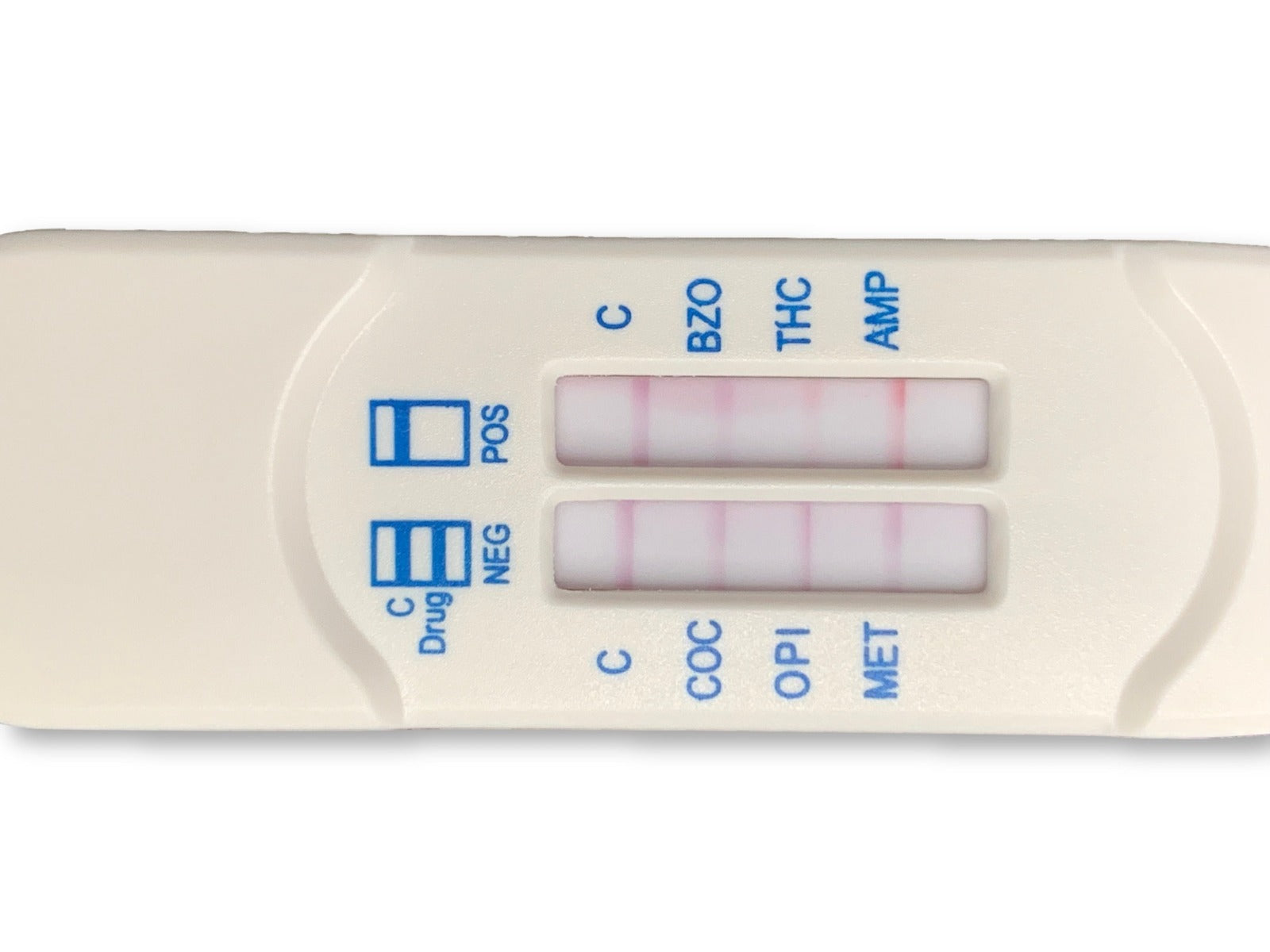 Saliva drug test indicators for onsite drug test kit.