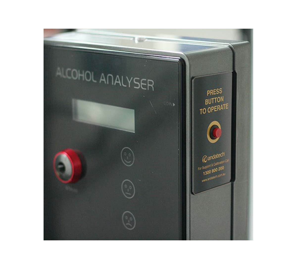 Blood Alcohol Testing BAC% with automated gate entry for the workplace alcohol testing