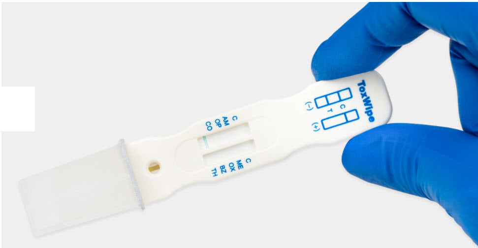 Tox Wipe 7 drug oral drug test